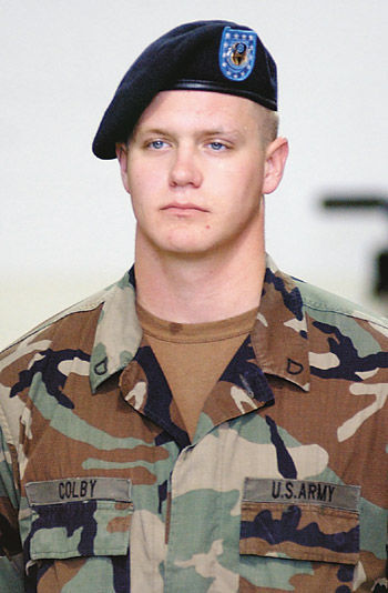 Spc. Dustin Scot Colby